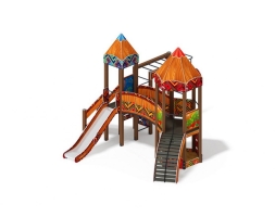 Детская игровая площадка Карандаши ДИК 2.26.03-01.С Н=1200, фото 4