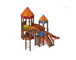 Детская игровая площадка Карандаши ДИК 2.26.03-01.С Н=1200, фото 2