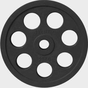 Диск JOHNS обрезиненный 25кг., d51мм., черный, фото 1