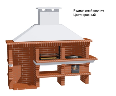 Печь Аристократ 832 Прямоугольный кирпич графитовый серый, фото 11