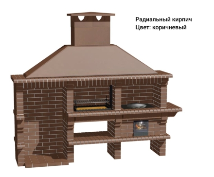 Печь Аристократ 832 Прямоугольный кирпич графитовый серый, фото 13