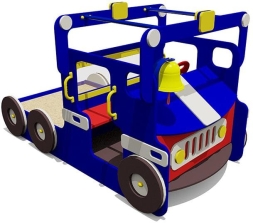 Песочный дворик Полиция 05206 для детской площадки, фото 1 Песочный дворик Полиция 05206 для детской площадки, фото 1