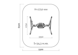 Качели-гнездо Лес 04804 для детской площадки, фото 4 Качели-гнездо Лес 04804 для детской площадки, фото 4
