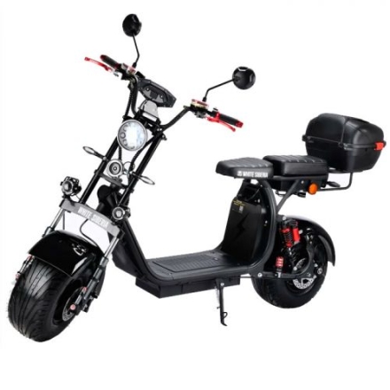Электроскутер Citycoco WS Pro+ 2000W (черный), фото 1
