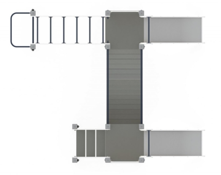 Детская игровая площадка Карапуз Эко ДИК 1.001.04-02 Н=750, фото 5