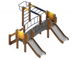 Детская игровая площадка Карапуз Эко ДИК 1.001.04-02 Н=750, фото 2