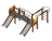 Детская игровая площадка Карапуз Эко ДИК 1.001.04-02 Н=750