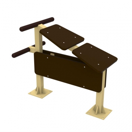 Уличный тренажер &quot;Скамья для пресса&quot;, фото 1