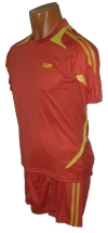 Форма футбол 3129 CLIFF красная 3XL