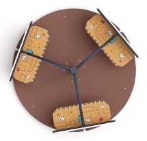 Карусель Солнышко (Картонное) - ИО 30.01.03-18.И1