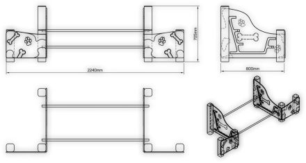 Оборудование для собачьей площадки тип 9, фото 5