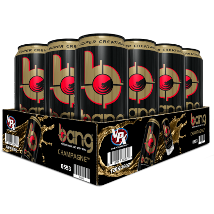 Энергетический напиток &quot;БЭНГ&quot; Шампанское VPX BANG 473мл Champagne , фото 3