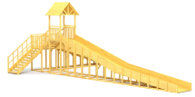 Зимняя горка Савушка Зима Wood 10