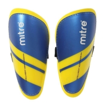 Щитки футбольные любительские &quot;MITRE Tungsten Slip&quot;, размер M, пластик, без голеностопа, на одной липучке.