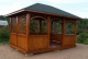 Деревянная беседка №15 - 3х4м
