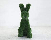 Топиари заяц Трини, h=80 см - газон Deluxe Green