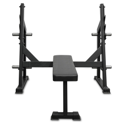 Скамья для жима горизонтальная BRONZE GYM PARTNER AL-304L, фото 4