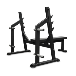 Скамья для жима горизонтальная BRONZE GYM PARTNER AL-304L, фото 2