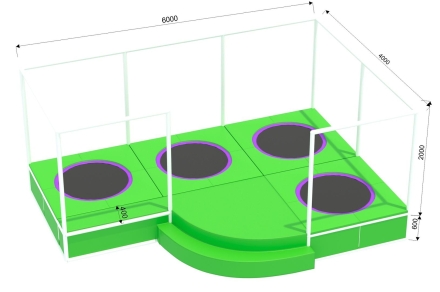 Батутная арена &quot;Лягушка&quot;, фото 2