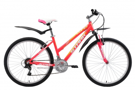 Велосипед Stark&#039;18 Luna 26.1 V розовый/жёлтый/белый 14,5&quot;, фото 1