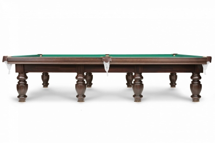 Бильярдный стол - Омега 10 Футов, Русская пирамида, Сланец Orero 40 мм, лузы с сеткой, фото 3