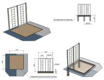 Элемент ПП Вертикальная лестница Элемент ПП Вертикальная лестница
