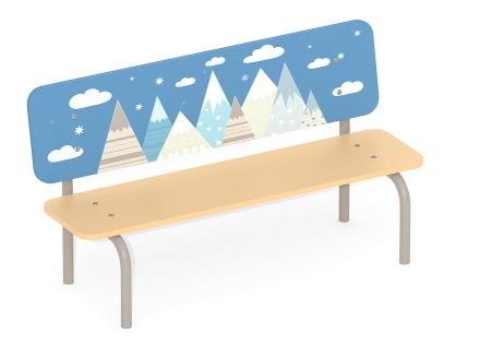 Детская скамейка Romana Горы 302.09.00 для игровой площадки, фото 2