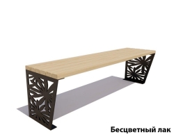 Банкетка Ромашка, Сосна 1,8 м, фото 1