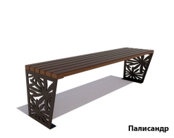 Банкетка Ромашка, Сосна 1,8 м, фото 3