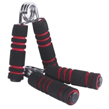 Эспандер кистевой "TORRES", пара, металлическая пружина, мягкие ручки, цвет черно-красный