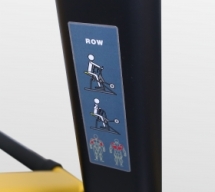 BRONZE GYM PL-1709 Горизонтальная тяга под наклоном