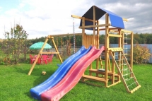 Детская игровая деревянная площадка для дачи "Мадрид 29" Детская игровая деревянная площадка для дачи "Мадрид 29"