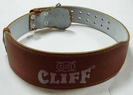 Пояс тяжелоатлета LB 4 (кожа), цвет: коричневый р.M, фото 1