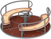 Карусель с рулем (Замок) - ИО 30.01.04-01.И1