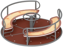 Карусель с рулем (Замок) - ИО 30.01.04-01.И1