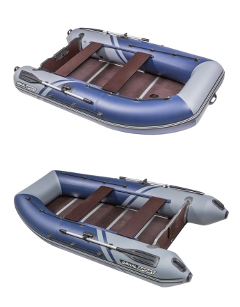 Гавиал 280 СК Sport моторная лодка ПВХ пайол 9 мм, киль, фото 5