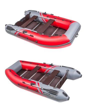 Гавиал 280 СК Sport моторная лодка ПВХ пайол 9 мм, киль, фото 7