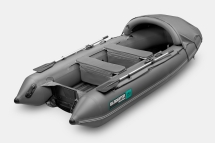 GLADIATOR E 350 PRO AIR Темносерый моторная лодка ПВХ