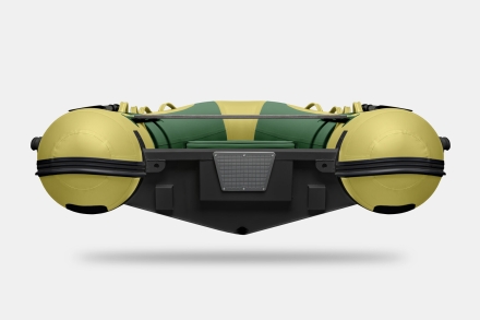 Gladiator RIB 420 AL Зелено-оливковый моторная лодка ПВХ Жесткое дно (морской алюминий), киль, фото 6