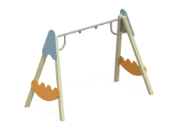 ДИО 1.04 Деревянные качели (подвес в комплект не входит), фото 3