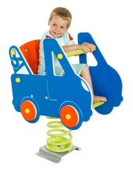 Качалка на пружине Royal Эвакуатор для детской площадки - Крепление для бетонирования, фото 2 Качалка на пружине Royal Эвакуатор для детской площадки - Крепление для бетонирования, фото 2