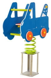 Качалка на пружине Royal Эвакуатор для детской площадки - Крепление для бетонирования, фото 1 Качалка на пружине Royal Эвакуатор для детской площадки - Крепление для бетонирования, фото 1