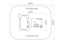 Песочный дворик 05202 для детской площадки, фото 4 Песочный дворик 05202 для детской площадки, фото 4