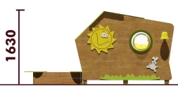 Песочный дворик 05202 для детской площадки, фото 3 Песочный дворик 05202 для детской площадки, фото 3