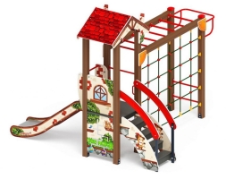 Детская игровая площадка В гостях у сказки ДИК 1.05.01-04.С H=900, фото 2