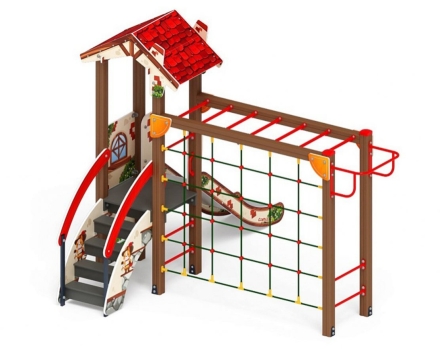 Детская игровая площадка В гостях у сказки ДИК 1.05.01-04.С H=900, фото 3