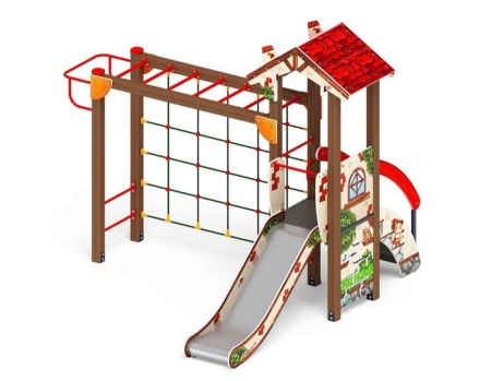 Детская игровая площадка В гостях у сказки ДИК 1.05.01-04.С H=900, фото 1