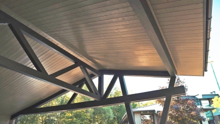 Навес для автомобилей ЭЛИТНЫЙ Базовая комплектация, фото 7