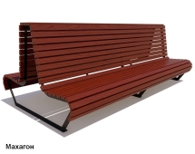 Скамейка уличная Геленджик, Лиственница 2 м