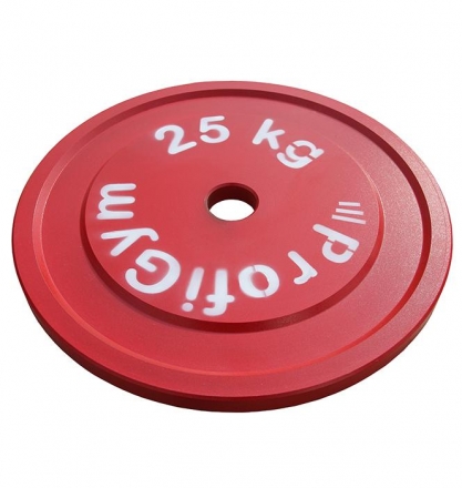 Диск стальной «Powerlifting» с полимерным покрытием, 25 кг ДПЛ-25 , фото 2